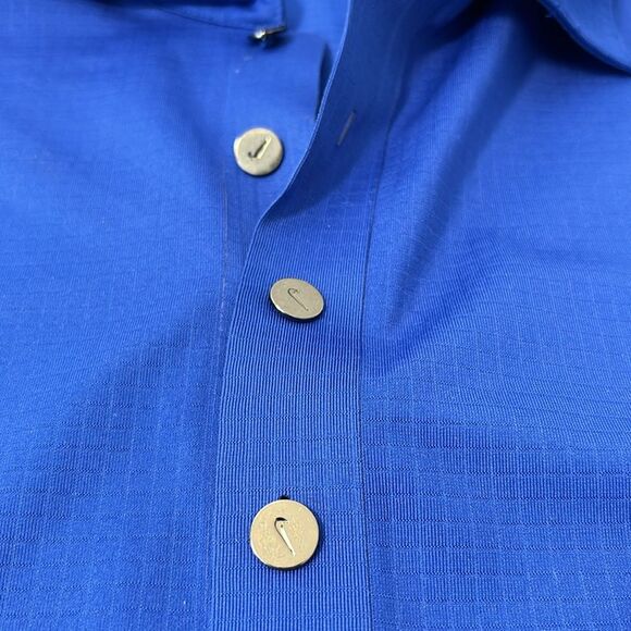 Nike Tiger Woods Platinum Dri-Fit Men's Polo (L) - Picture 3 of 5